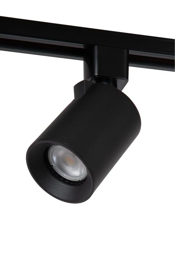 Lucide TRACK NIGEL Spotlight - 1-phase Track lighting / System - 1xGU10 - Black (Extension) - off
